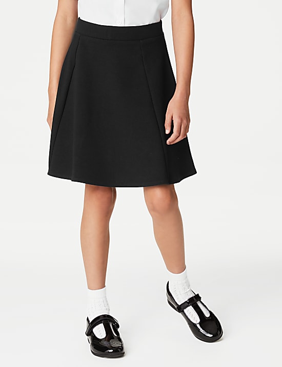 2pk Girls' Jersey Skater School Skirts (2-18 Yrs)