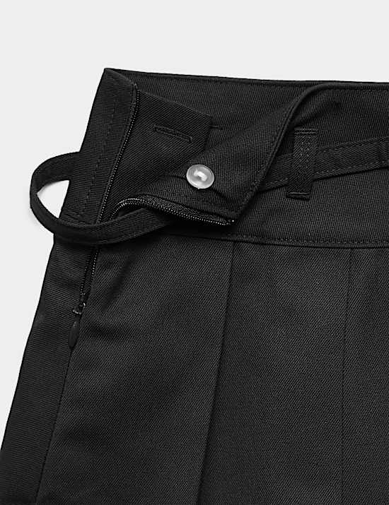 Senior Girl Pleated Skater School Skirt (9-18 Yrs)
