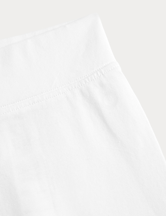 2 Pack Girls' Cotton Rich School Cycling Shorts (2-16 Yrs)