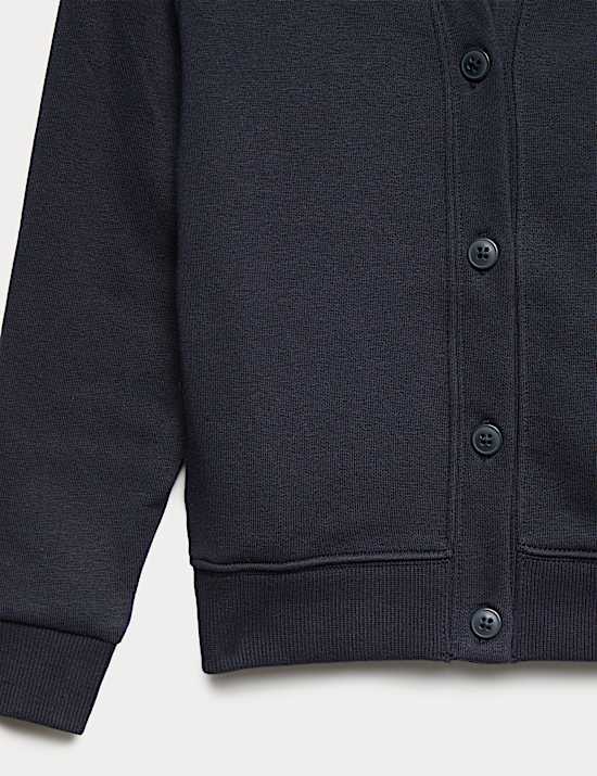 Girls' Jersey School Cardigan (2-18 Yrs)