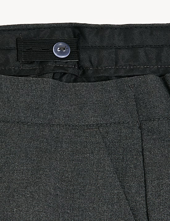 Girls' Slim Leg School Trousers (2-18 Yrs)