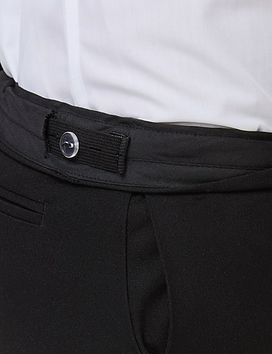 Girls' Regular Leg Stretch Trousers (2-18 Yrs)