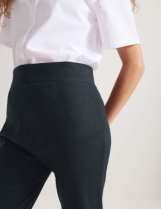 Senior Girls' Knitted Kickflare Trousers (9-18 Yrs)