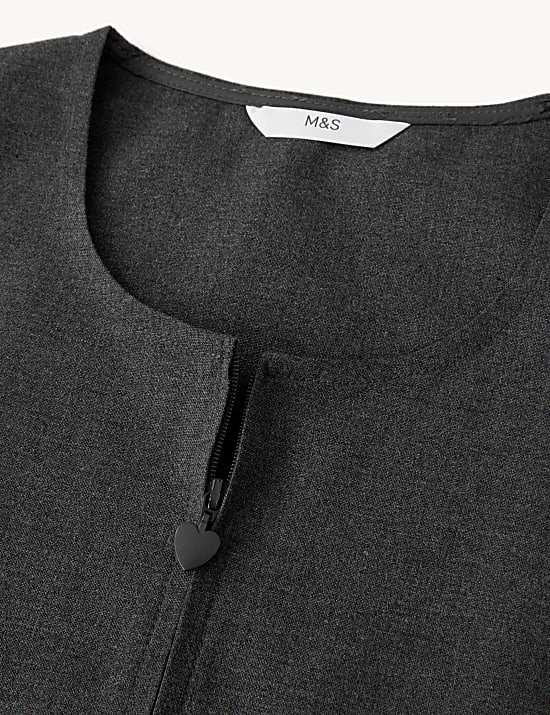 2pk Girls’ Pleated School Pinafores  (2-12 Yrs)