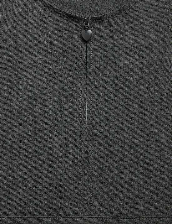 Lot de 2 robes chasubles pliss&eacute;es, id&eacute;ales pour l&rsquo;&eacute;cole (du 2 au 12 ans)