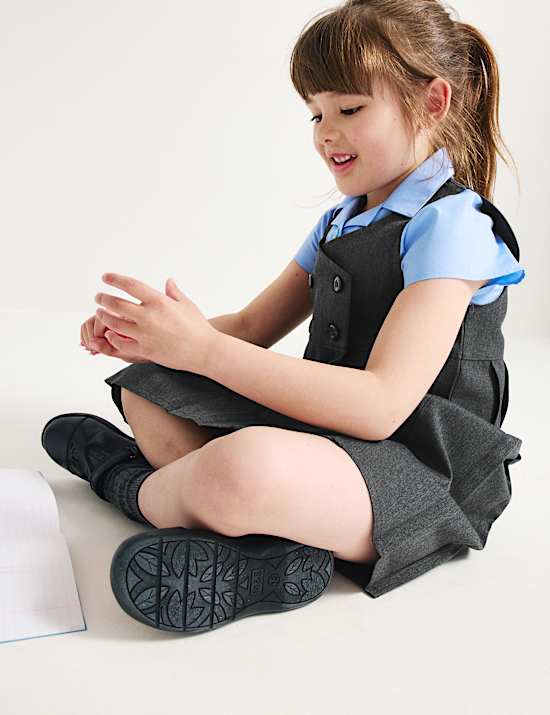 Robe chasuble crois&eacute;e, id&eacute;ale pour l&rsquo;&eacute;cole (du 2 au 12 ans)