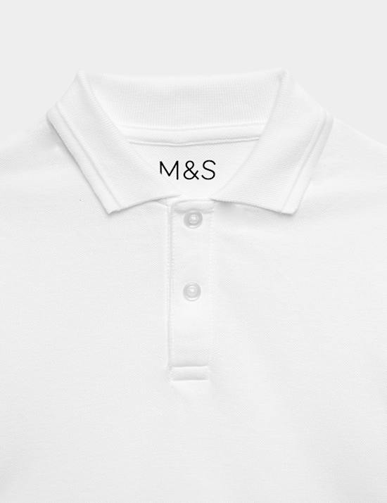 מארז 2 חולצות פולו יוניסקס ליום-יום ללבישה קלה (3-&rlm;18 שנים)