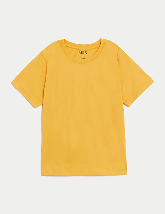 T-shirt unisexe 100 % coton, id&eacute;al pour l&rsquo;&eacute;cole (du 2 au 16 ans)