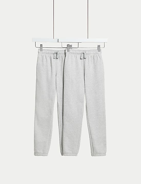 2pk Unisex School Joggers (2-16 Yrs)