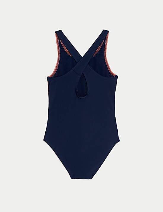 Colour Block Swimsuit (6-16 Yrs)