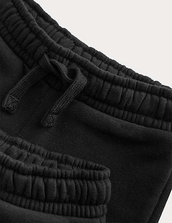 Pack de 2 pantalones deportivos de algod&oacute;n unisex (2-7 a&ntilde;os)