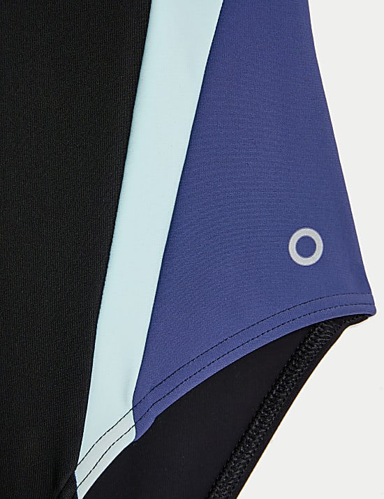 Badeanzug mit Blockfarben (6–16 J.)