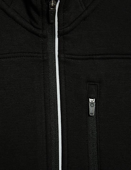 Sportjack met rits van duikstof (6-16 jaar)