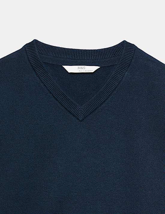 2 Pack Unisex Pure Cotton School Jumper (3-18 Yrs)