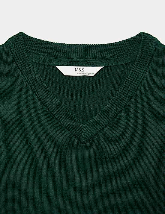 2er-Pack Unisex-Schulstrickpullover aus reiner Baumwolle (3&ndash;18 Jahre)