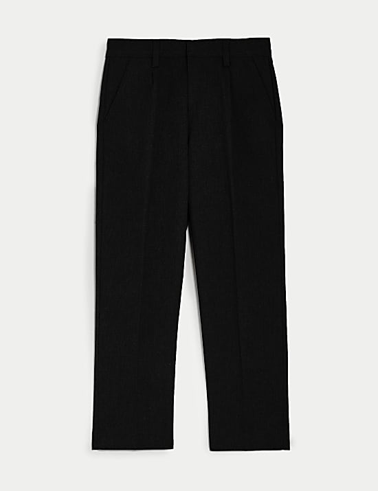 Boys' Regular Leg School Trousers (2-16 Yrs)
