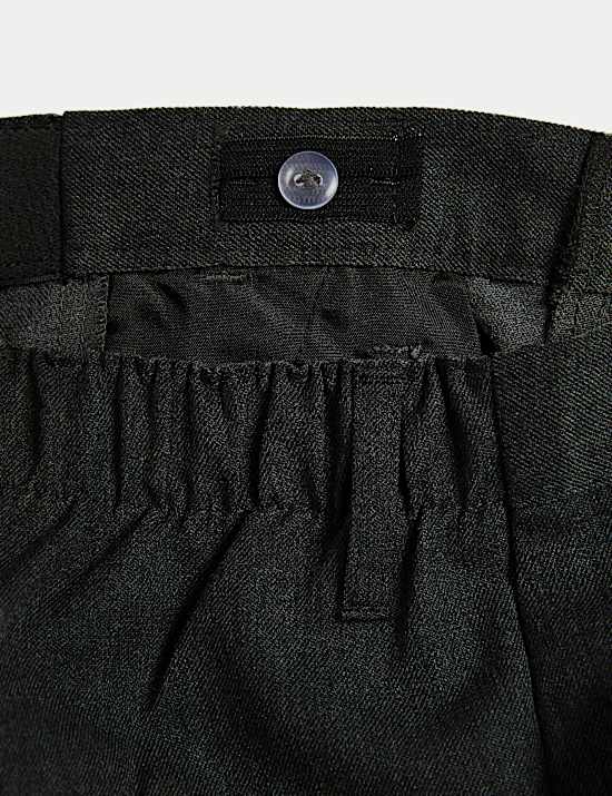 Lot de 2 pantalons garçons faciles à enfiler, parfaits pour l’école (du 3 au 18 ans)