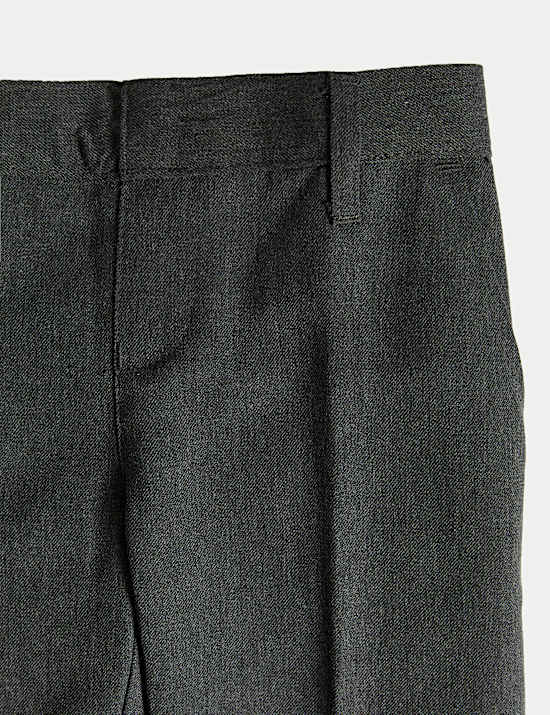 Set van 2 schoolbroeken met rechte pijpen voor jongens (2-18 jaar)