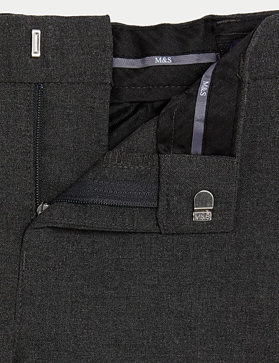 Boys' Skinny Leg School Trousers (2-18 Yrs)