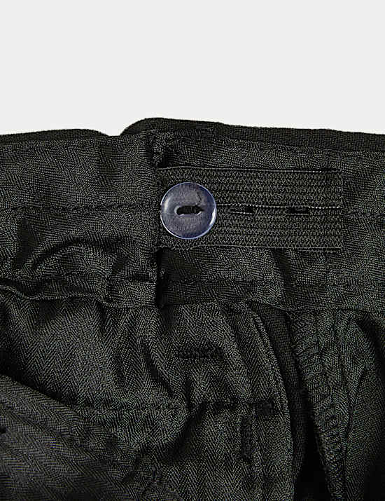 Pack de 2 pantalones escolares slim elásticos para chicos (2-18 años)