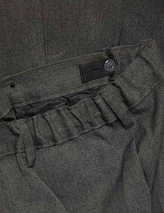 2pk Boys' Longer Length Pleat Front Trousers (2-18 Yrs)
