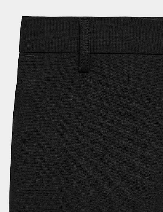 2 Pack Boys' Slim Fit School Trousers (2-18 Yrs)