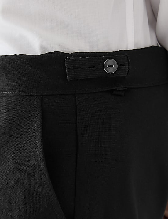 Pantalon garçon coupe slim à taille ajustée, idéal pour l’école (du 2 au 18 ans)
