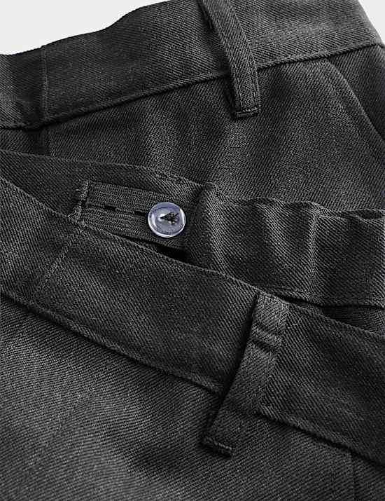 2 Pack Boys' Regular Leg School Shorts (2-15 Yrs)