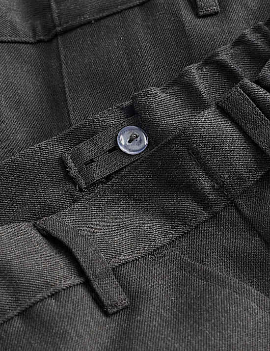 מארז 2 מכנסיים קצרים בגזרה צרה ליומיום לילדים (2-&rlm;14 שנים)