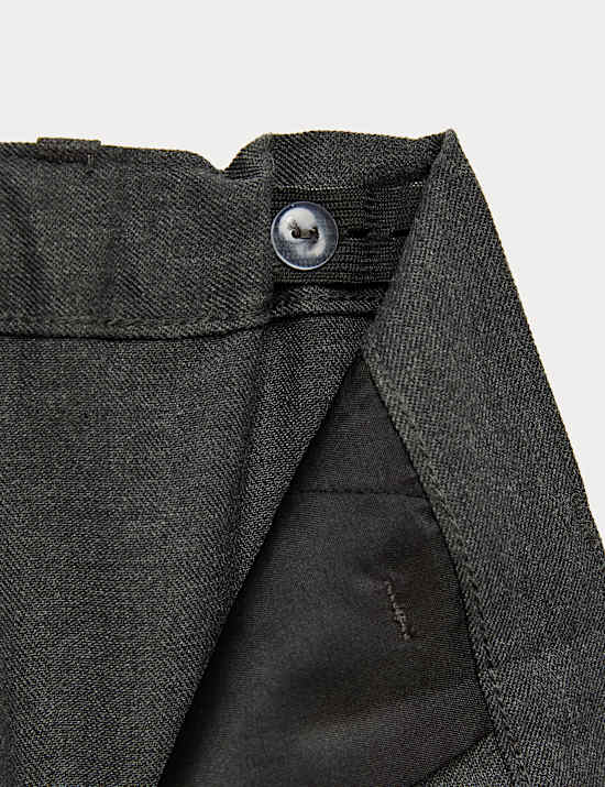 2 Pack Boys' Plus Fit Waist Cargo School Shorts  (4-14 Yrs)