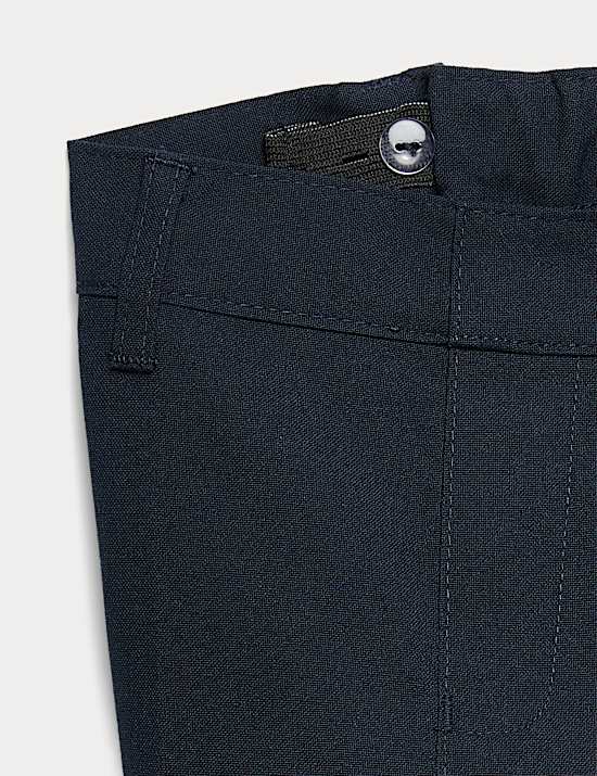 2 Pack Boys' Slim Leg School Shorts (2-14 Yrs)