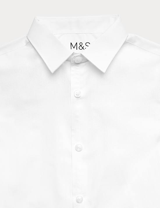 3 Pack Boys' Easy Dressing Easy Iron School Shirts (3-18 Yrs)