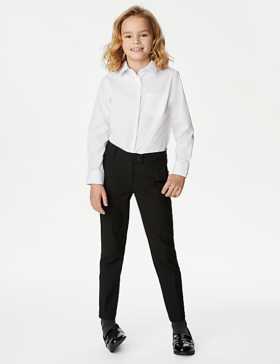 2pk Girls' Non-Iron School Shirts (2-18 Yrs)