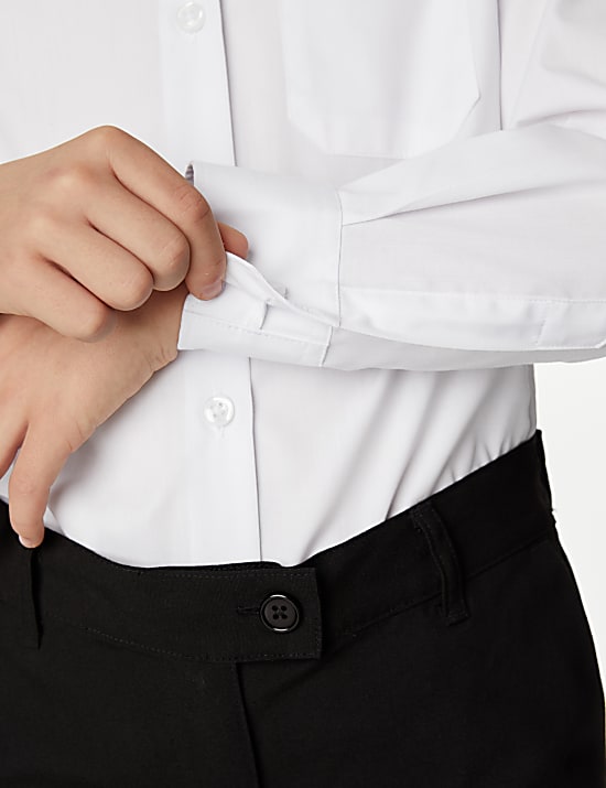 2pk Girls' Non-Iron School Shirts (2-18 Yrs)