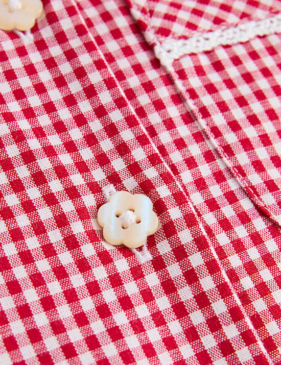 2 Pack Cotton Rich Gingham Dresses (2-14 Years)