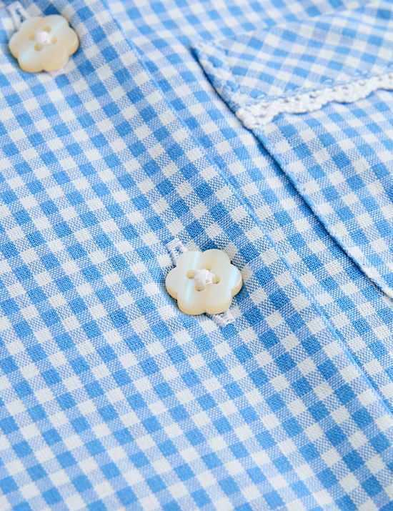 2 Pack Cotton Rich Gingham Dresses (2-14 Years)