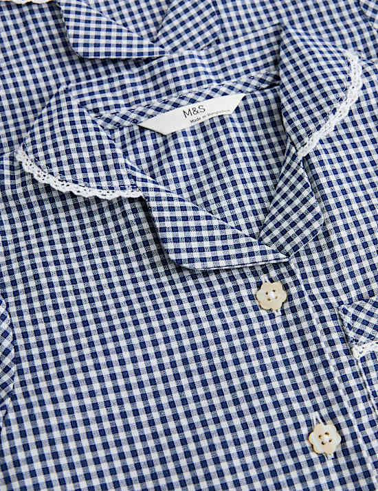 2 Pack Cotton Rich Gingham Dresses (2-14 Years)