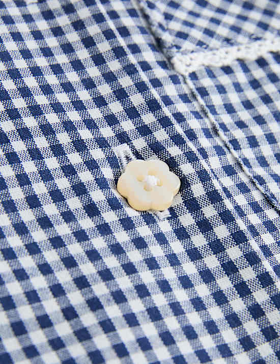 2 Pack Cotton Rich Gingham Dresses (2-14 Years)