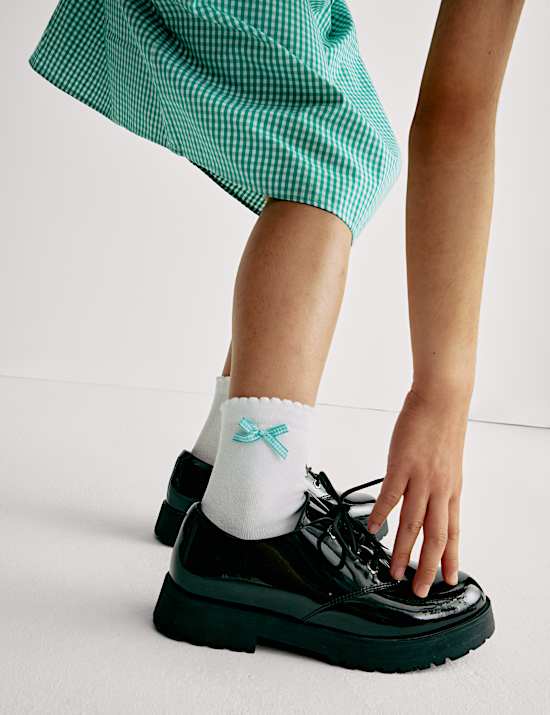 Kleid f&uuml;r die Schule aus reiner Baumwolle mit Gingham-Muster (2&ndash;14 Jahre)