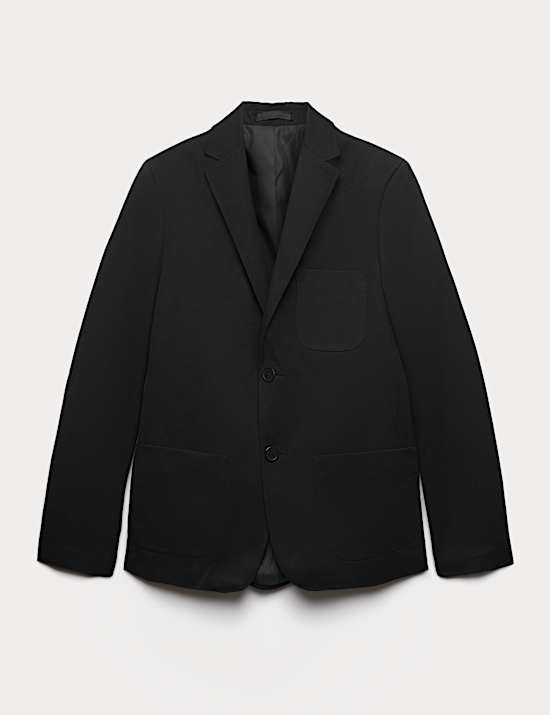 Senior Boys' Pure Cotton Regular Fit School Blazer (9-18 Yrs)