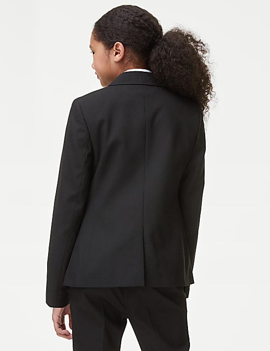Blazer escolar ajustado para chicas (9-18 años)