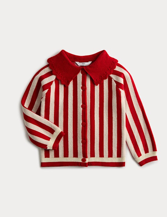 Candy Cane Cardigan (1-8 Yrs)