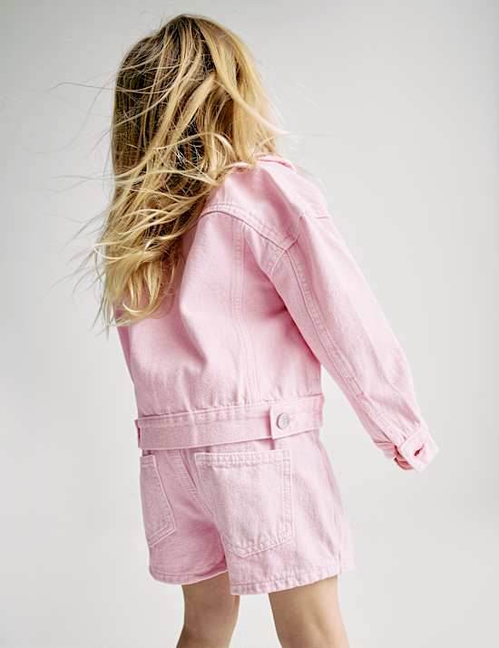 Denim Elasticated Waist Skort (2-16 Yrs)