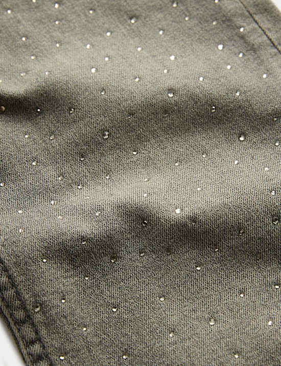 Denim Diamante Jeans (2-8 Yrs)