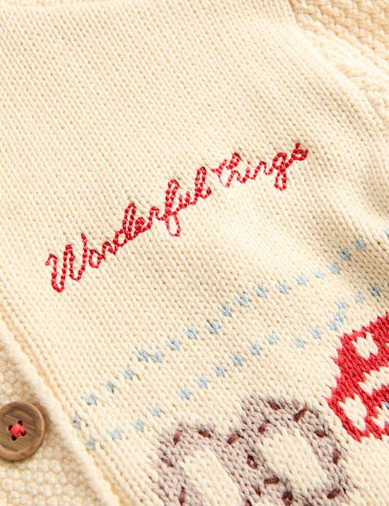 Pure Cotton Wonderful Cardigan (1-10 Yrs)