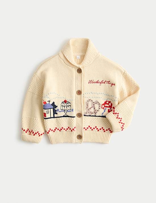 Pure Cotton Wonderful Cardigan (1-10 Yrs)