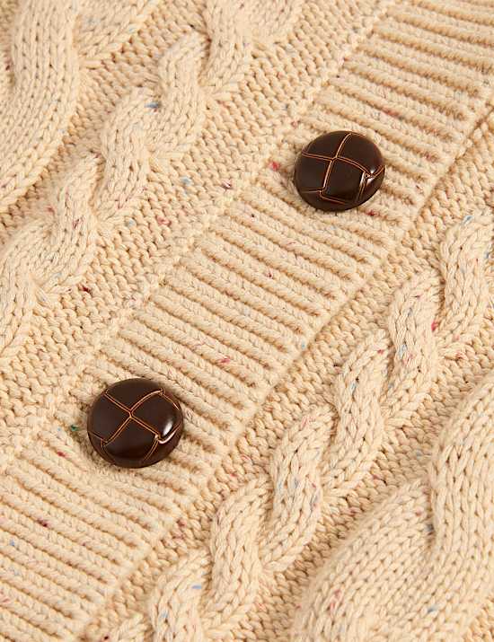 Pure Cotton Chunky Wonderful Cardigan (1-10 Yrs)