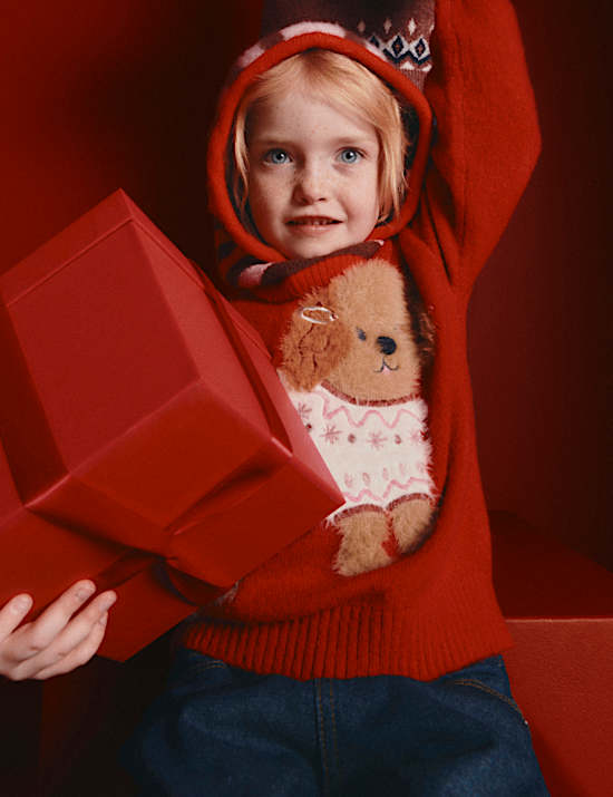 Animal Knitted Round Neck Jumper