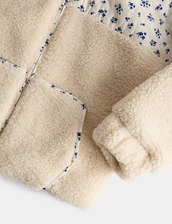 Borg jack met bloempatchwork (1-8 jaar)