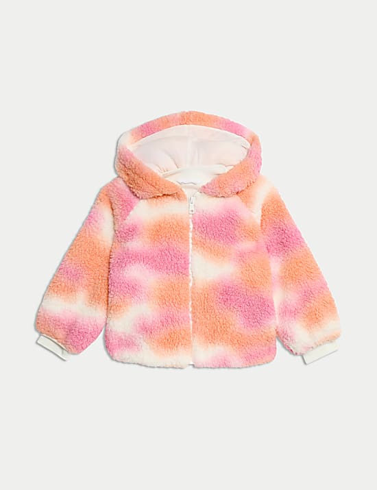 Borg Fleece Printed Jacket (1-10 Yrs)